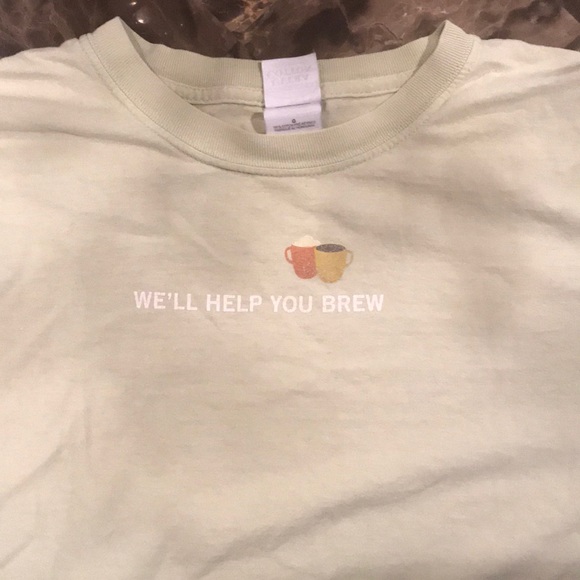 Gildan Tops - Vintage light green starbucks t shirt